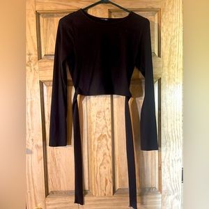 Long Sleeve Crop Top